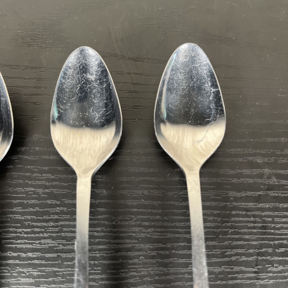 Ekco‎ Eterna Flatware Forced Stainless Dessert Spoons x4 - Picture 4 of 12